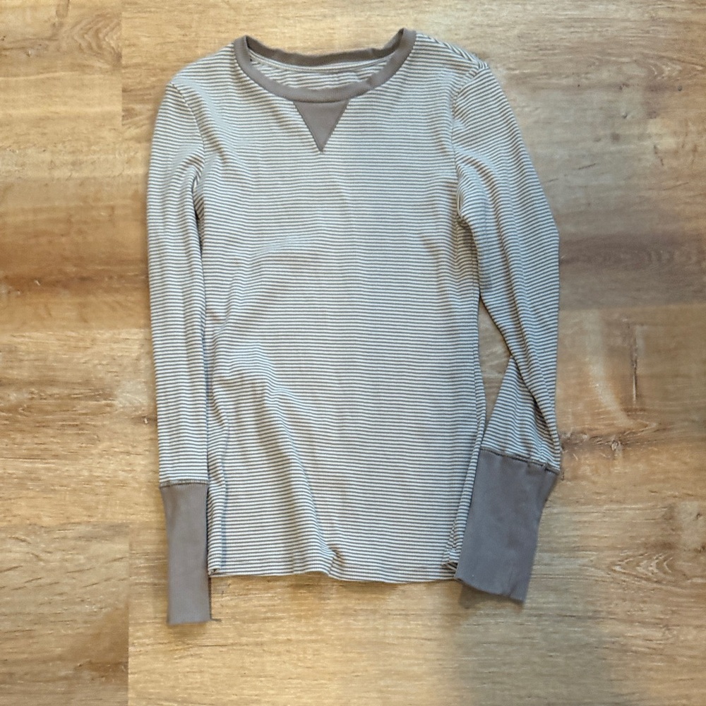 P’tula Striped Long Sleeve Top